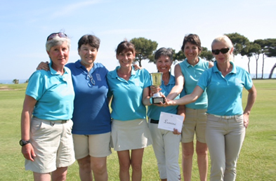 equipo femenino lumine golf