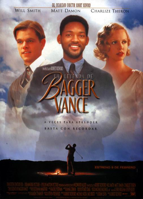 Cartel de la pelicula protagoniozada por Will Smith, Matt Damon Charlize Theron