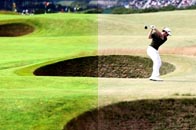 para jugar al golf no es necesario un campo de golf verde